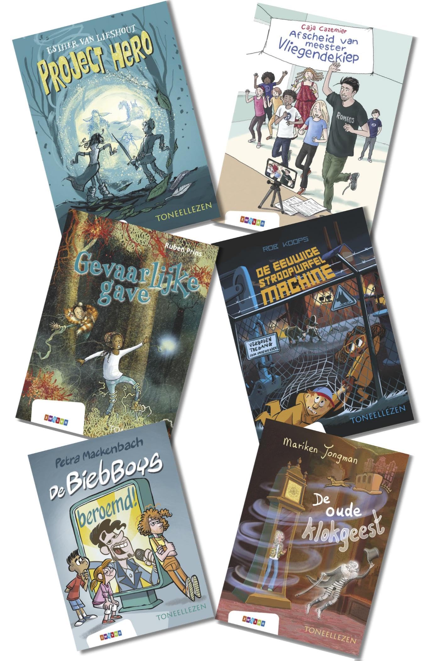 Pakket 2 Toneellezen groep 8 (6 titels)