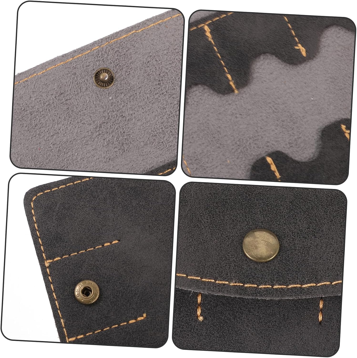 2pcs Memory Card Case Holder, PU Leather Compact Organizer