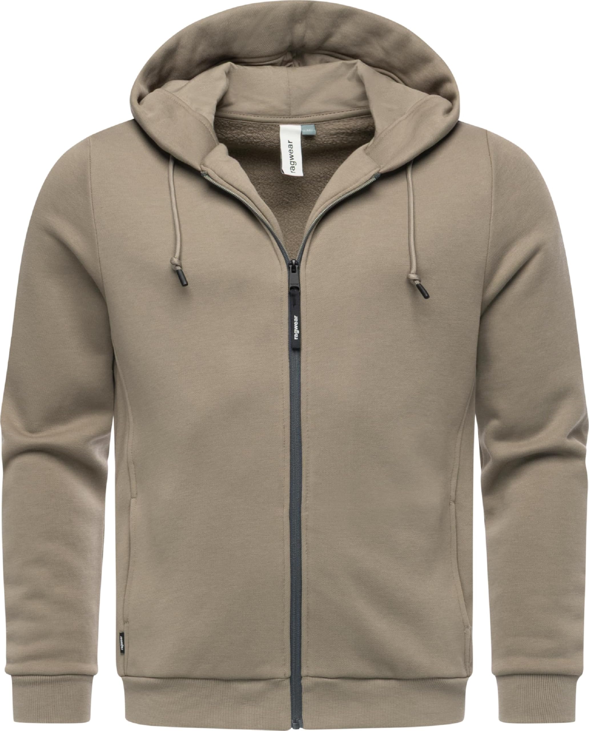 Ragwear Herren Sweatjacke Leichter Herbst Pullover Hoodie mit Verstellbarer Kapuze Wernons S-XXL