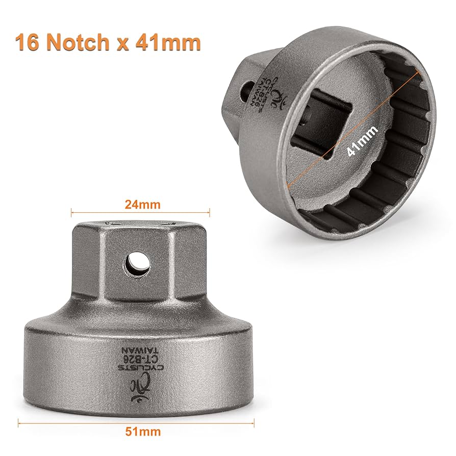 Amazon.com: cyclists Bottom Bracket Tool 16 x 41mm - Bottom
