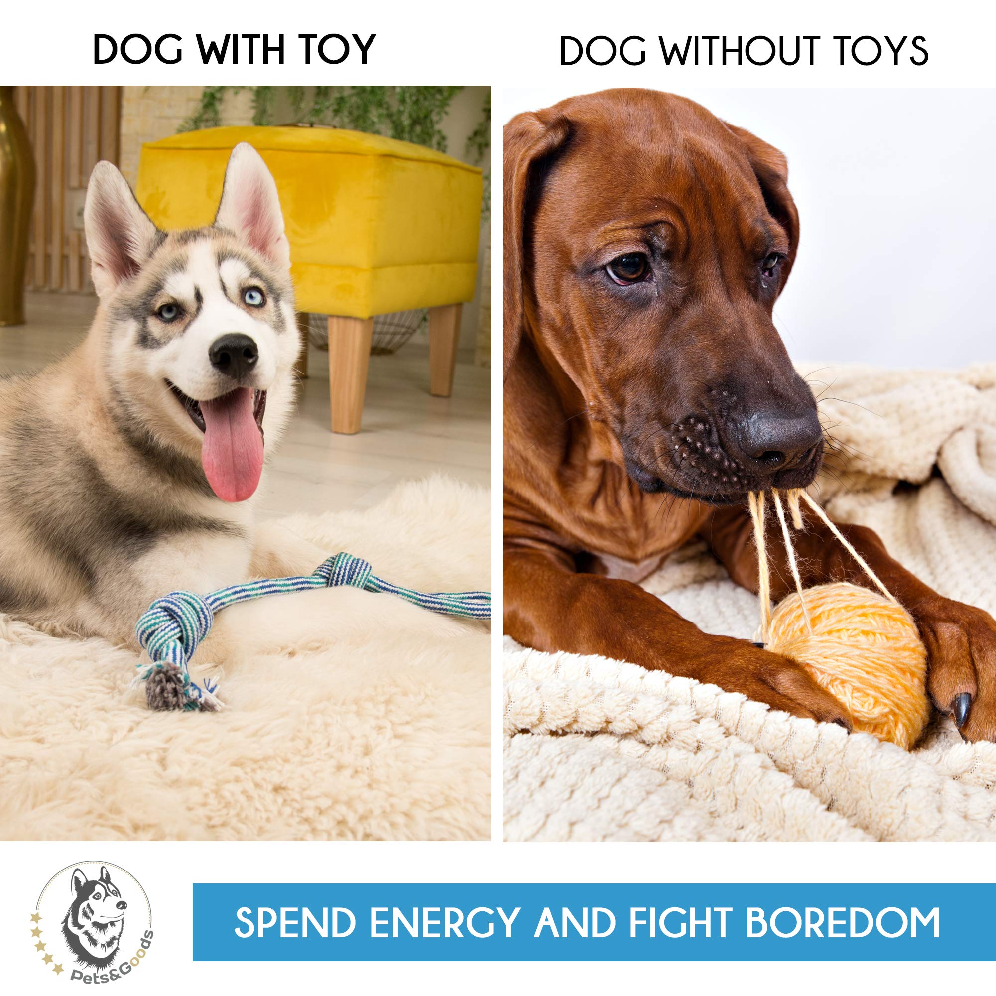 Hundespielzeug – Welpen-Kauspielzeug – Seilspielzeug für kleine Hunde – sicheres Welpen-Zahnenspielzeug – Kauspielzeug für kleine Hunde – Zahnen-Welpenspielzeug – Hundespielzeug – Hundespielzeug 9
