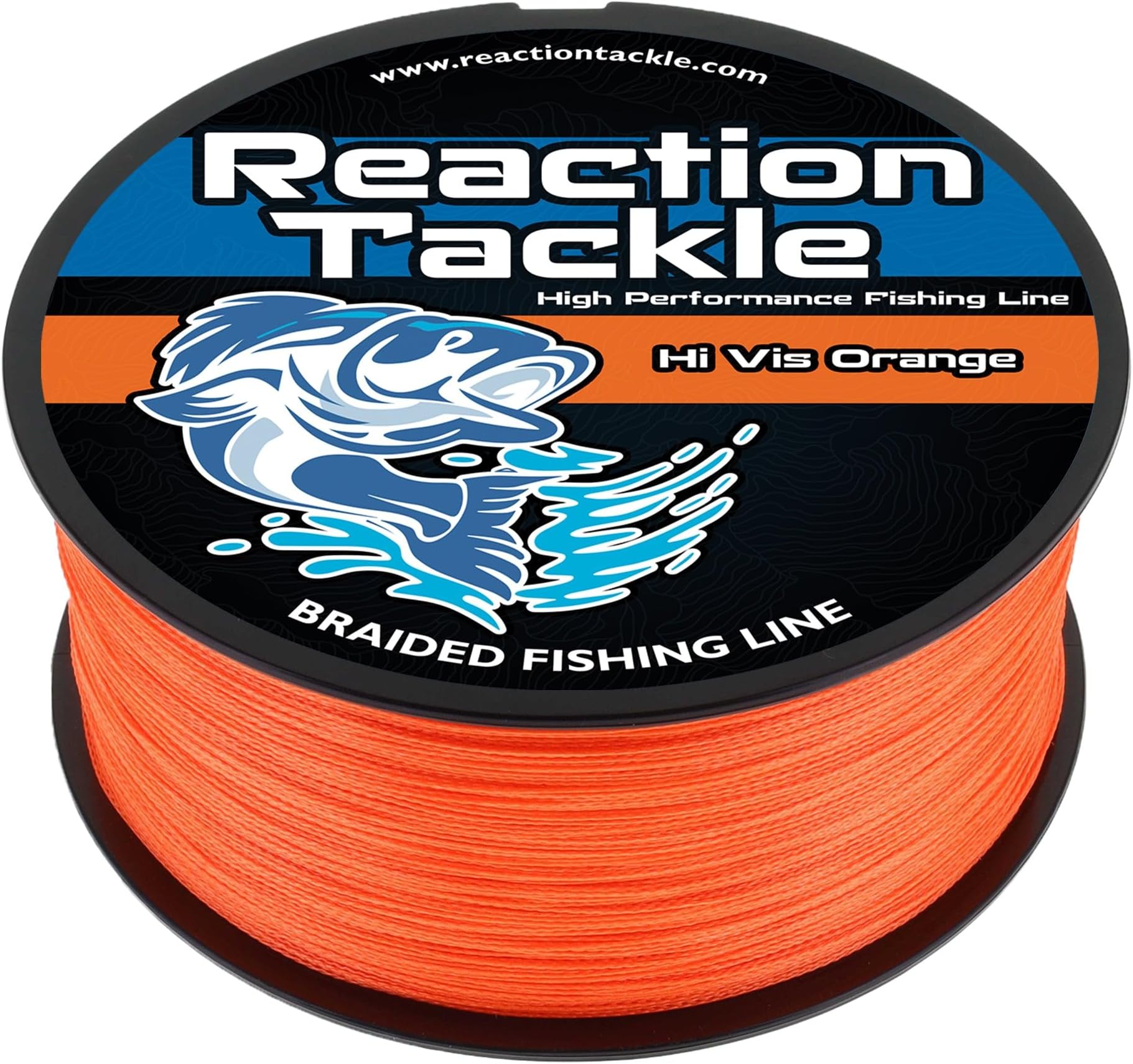Braided Fishing Line - Pro Grade Power Performance for Saltwater or Freshwater Fish - Colored Fishing Line Braid for Extra Visibility