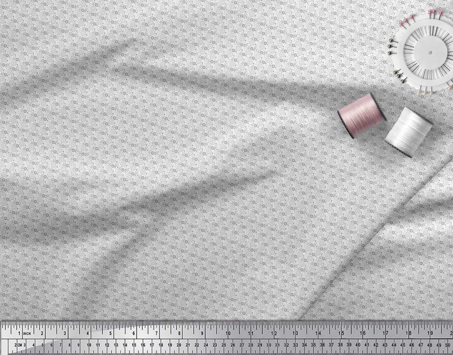 Amazon.com: Cotton Cambric Fabric by Soimoi - Abstract Pattern- 56