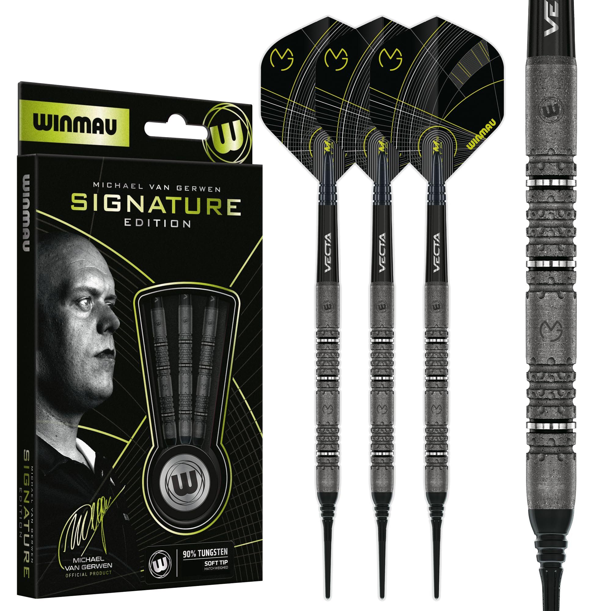 Amazon.co.jp: Winmau – Michael Van Gerwen MvG シグネチャー