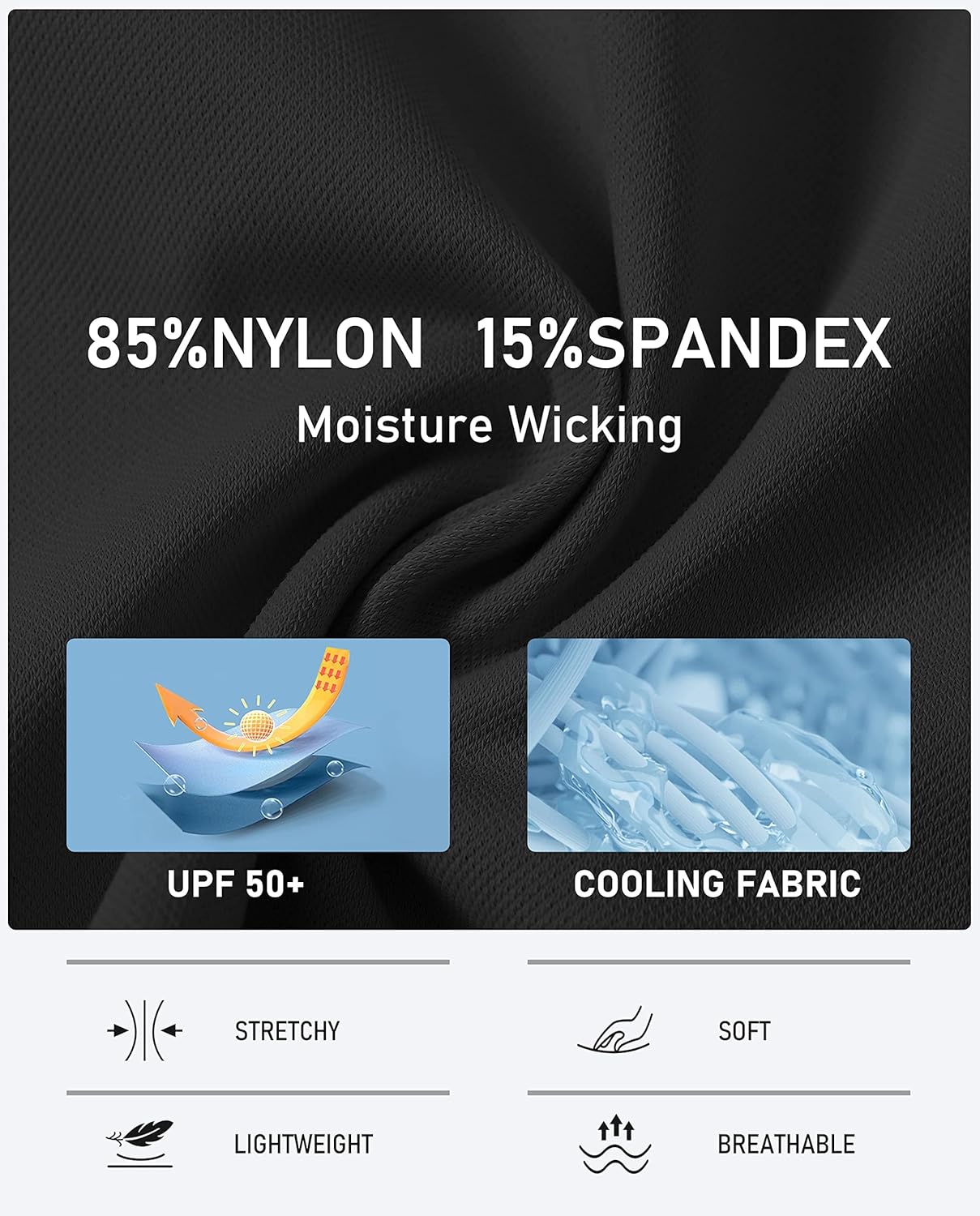 MoFiz Women's Golf Polo Shirt Short Sleeve UPF 50+ Collared 1/4 Zip Tennis Tops Quick-Dry Lightweight Cooling Athletic Shirt - Image 4