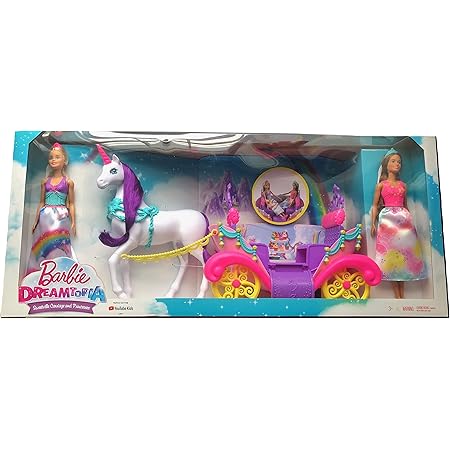 barbie dreamtopia sweetville carriage