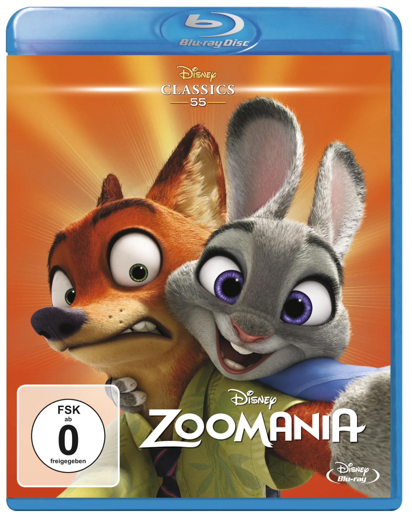 Zoomania, 1 Blu-ray,1 Blu Ray Disc: USA