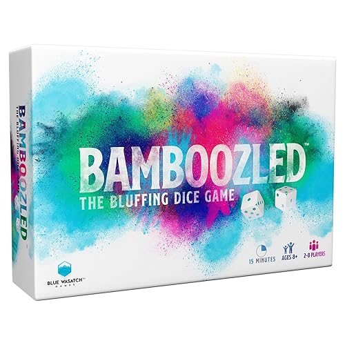 Blue Wasatch Games Bamboozled - A Hilariously Fun Bluffing Dice