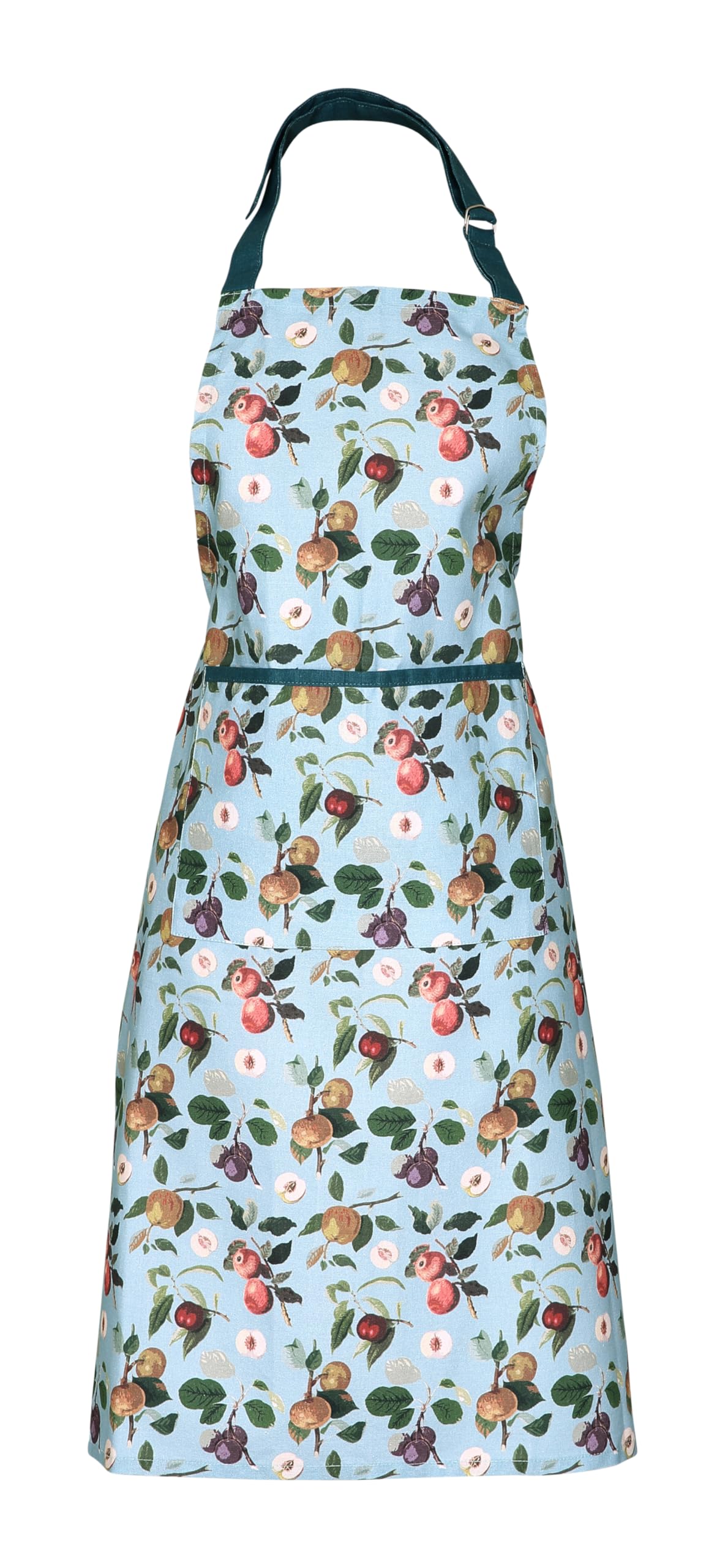 Dexam RHS Hooker Fruit Organic Cotton Adult Apron - Blue