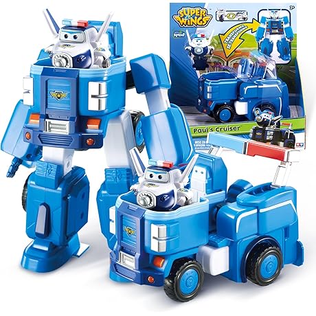 Super Wings Paul Transformer Toys: A 2-in-1 Adventure for Kids