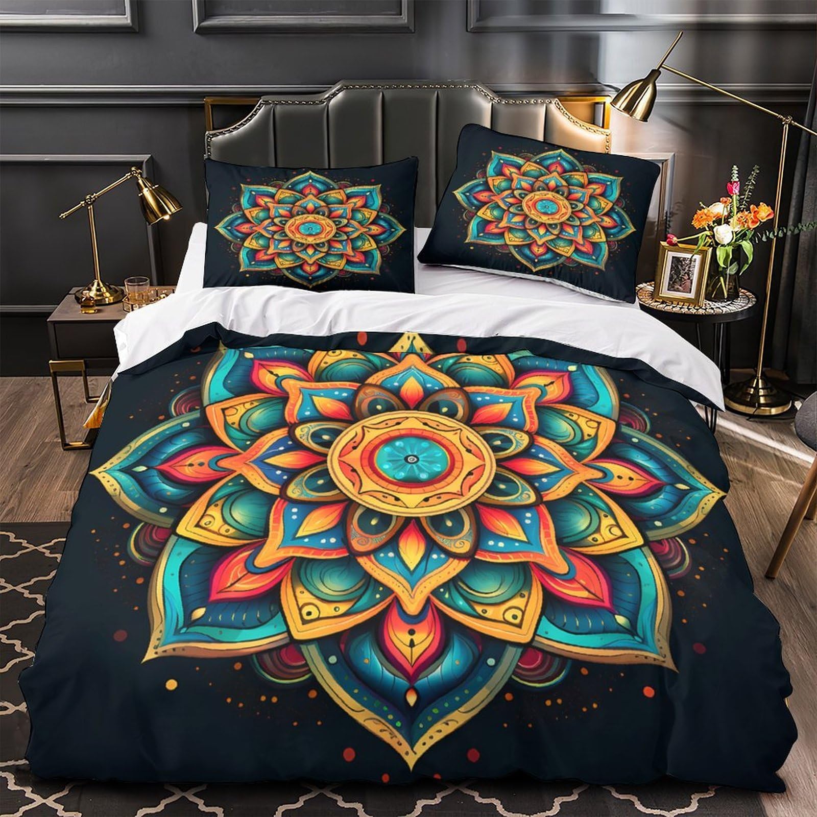 Conception spirituelle drap de couette lavable machine pour éliminer taches de literie