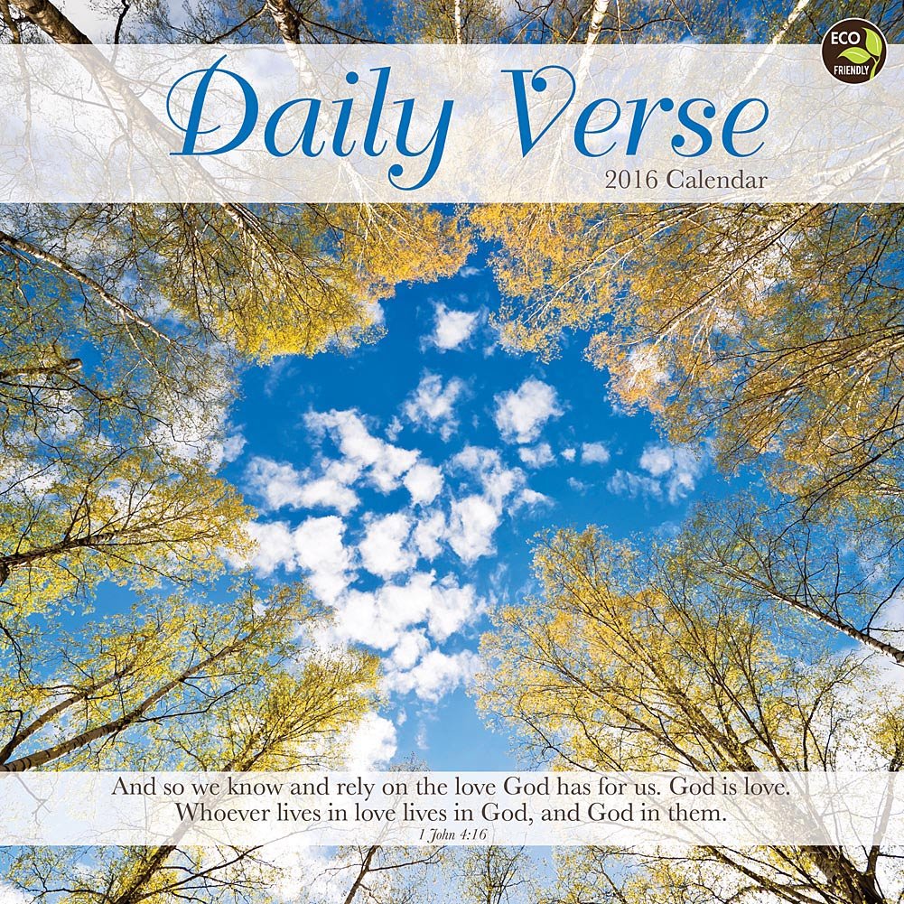 Daily Verse Wall Calendar by TF Publishing 2016