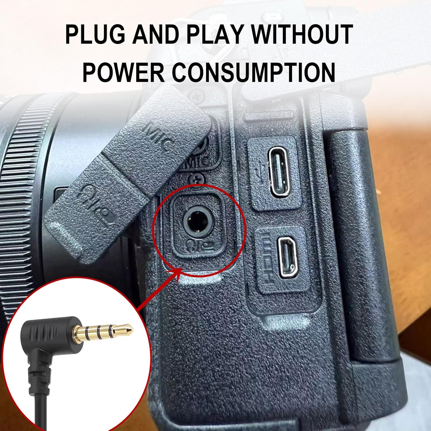 500cm Shutter Release Cable DC3 Port for Nikon Z50 II Z5 II ZR Camera Remote Control Cable Shooting Controller Cord