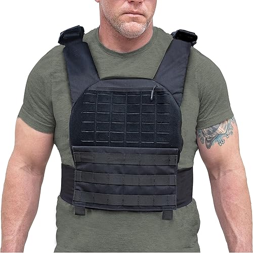 Miniatura 5 de GLORYFIRE Chaleco táctico de liberación rápida ligero chaleco ajustable transpirable militar chaleco para entrenamiento de caza