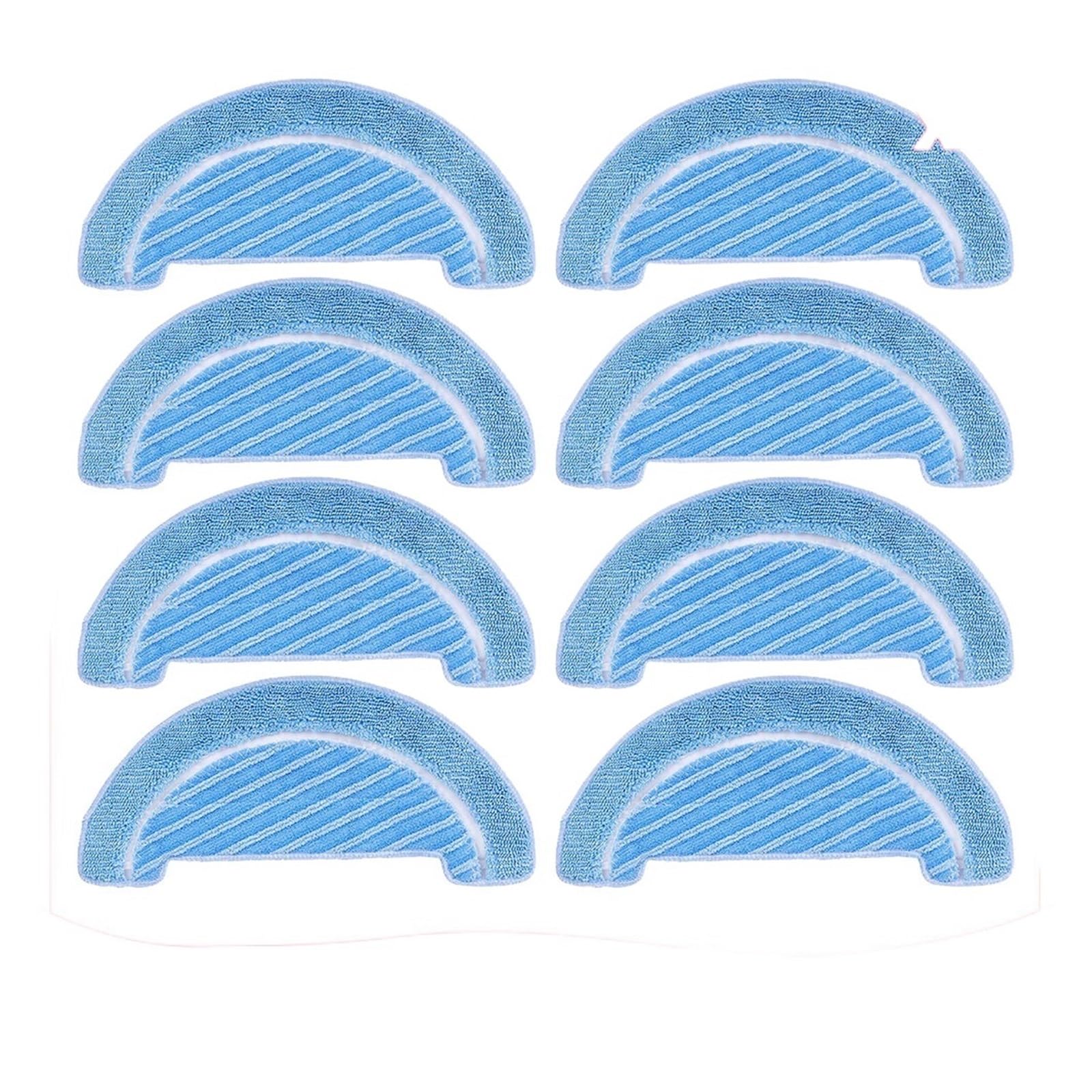 Vividcrate Robot Vacuum Spare Parts Mop Replacement Accessories,Compatible For Cecotec,Compatible For Conga,1090 1790 Titanium Ultra(8pcs)