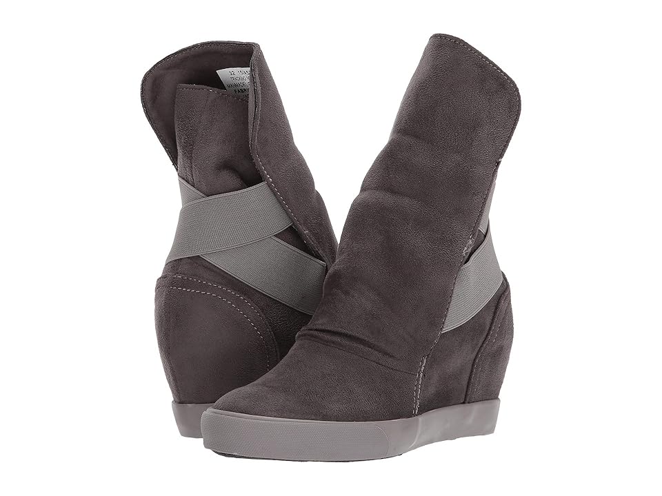 

Amiana 15-A5370 (Little Kid/Big Kid/Adult) (Grey Suede Fabric) Girl's Shoes