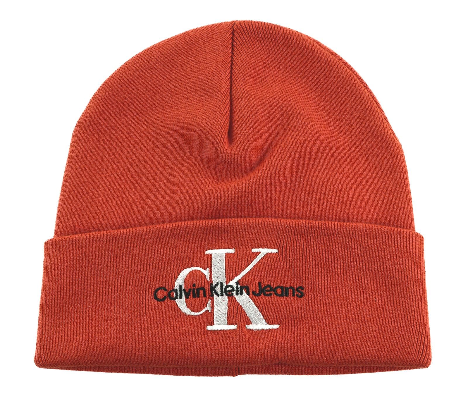 Calvin Klein Jeans Monologo Embro Beanie One Size