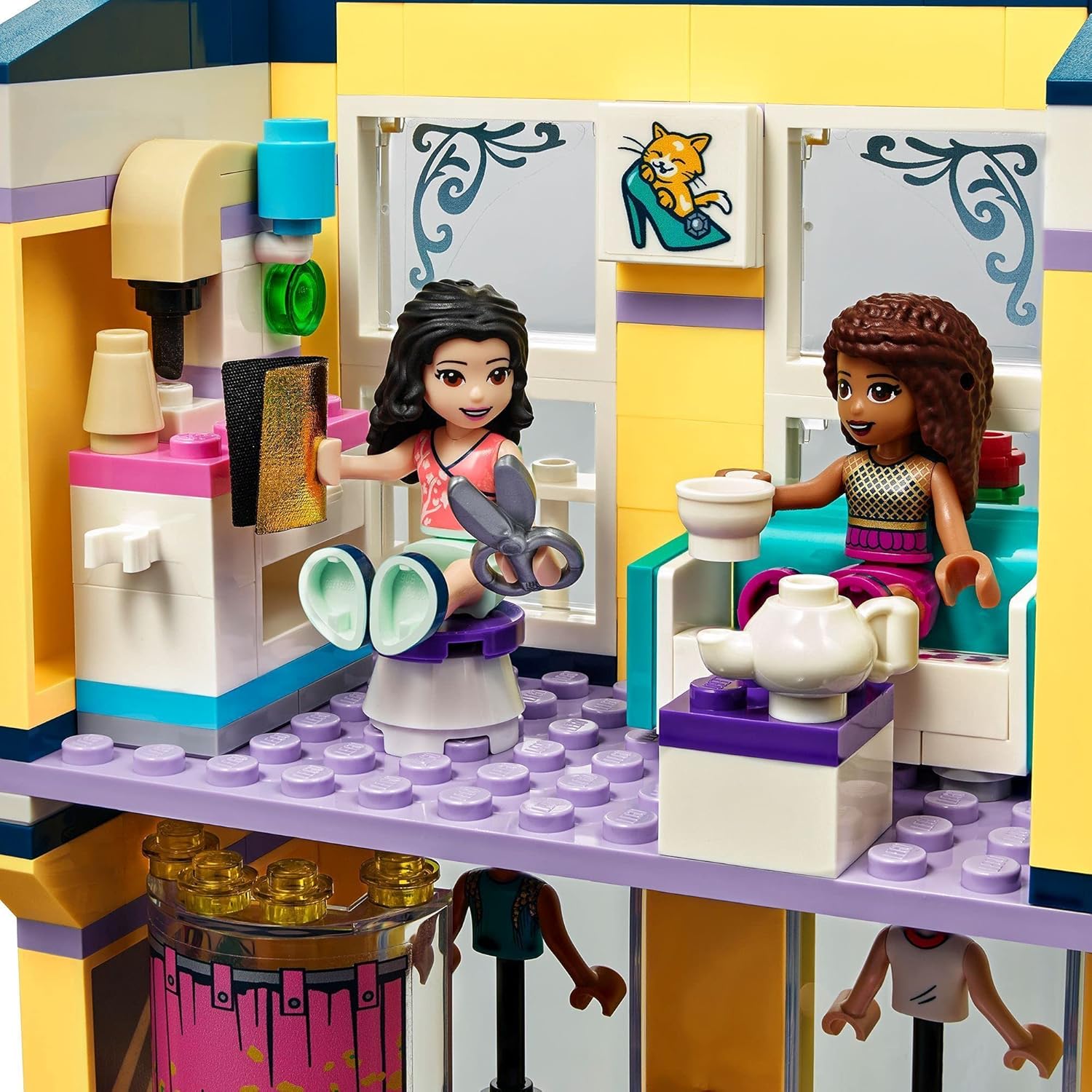 Amazon Co Jp レゴ Lego フレンズ エマのおしゃれショップ おもちゃ