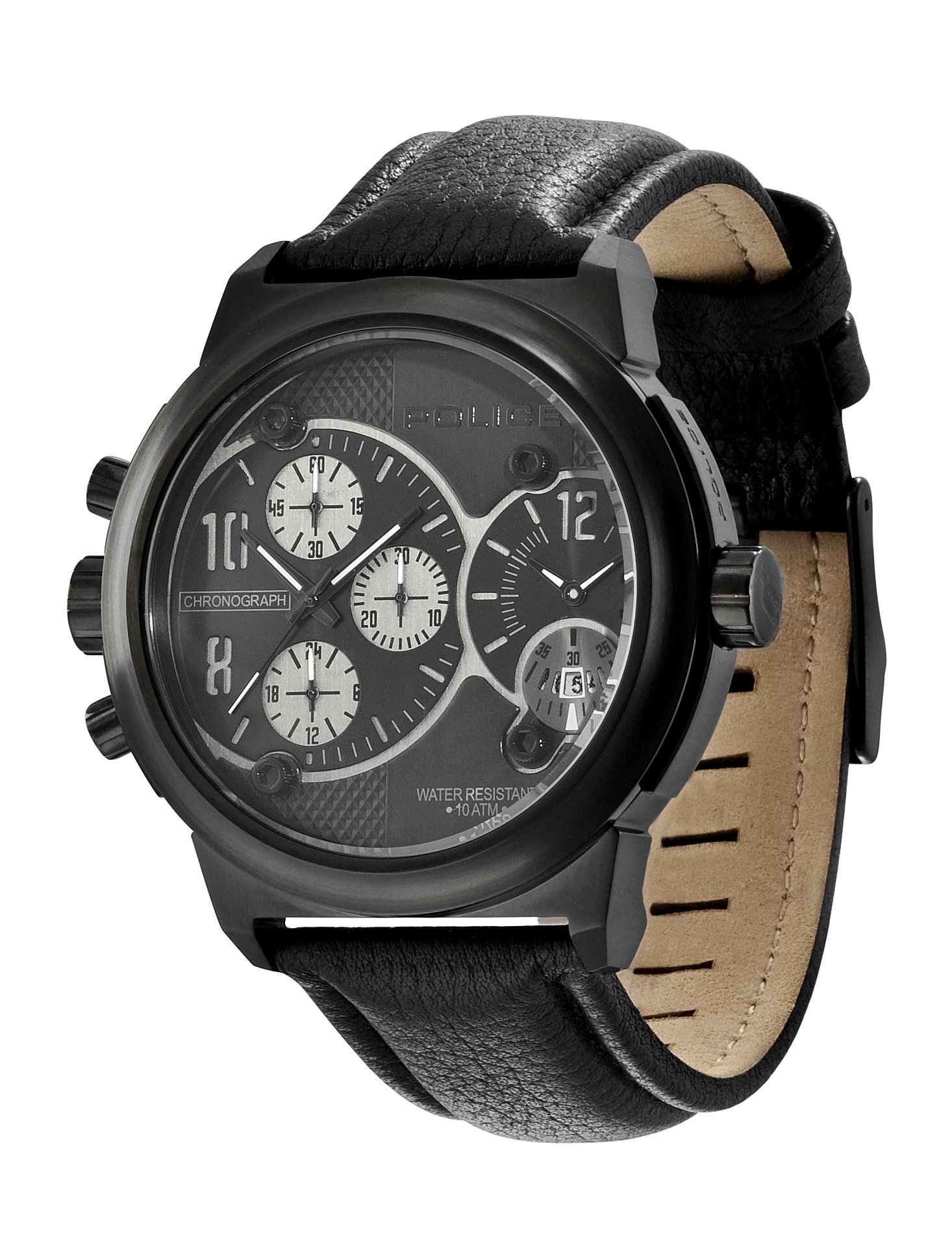 Police Orologio Uomo Profile Nero - Quarzo Analogico - 5