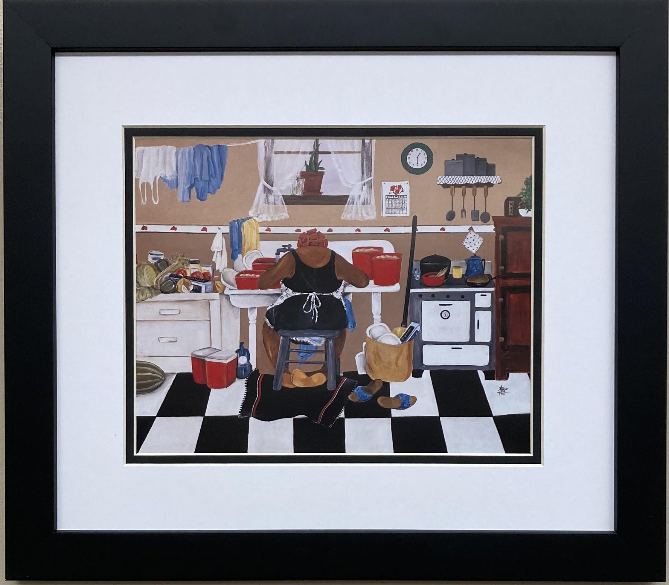 Amazon.com: Annie Lee Sixty Pounds Custom FRAMED Black Art BLM Amazon.com: Annie Lee Sixty Pounds Custom FRAMED Black Art BLM