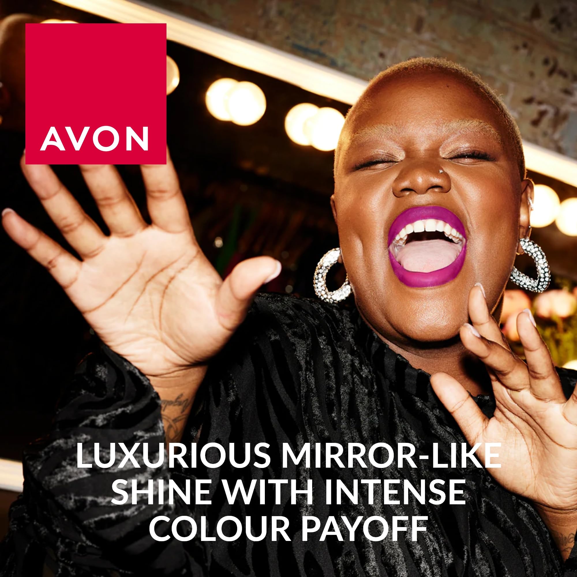 Avon Hydramatic Işıltılı Ruj Hot Pink