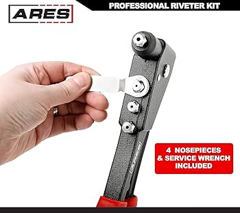Amazon.com: ARES 70017 - Professional Pop Rivet Gun with 60