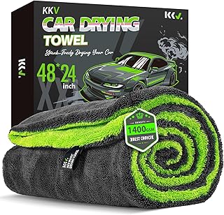 KKV Super Absorbent Microfiber Car Towel