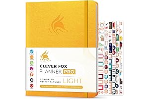 Clever Fox Planner PRO Light: Your Productivity and Time Management Ally
