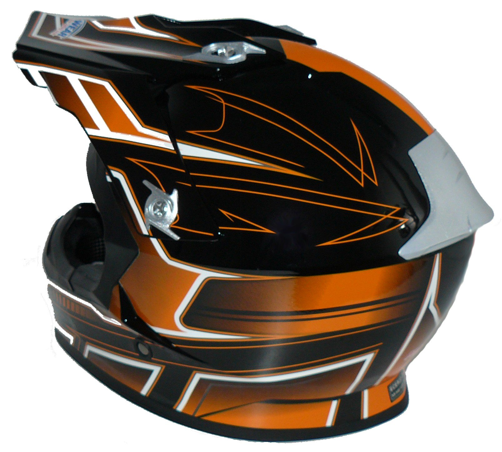 Casco Da Moto Per Bambini Protectwear Max Racing - Enduro, Conforme ECE 22.05, Ventilato