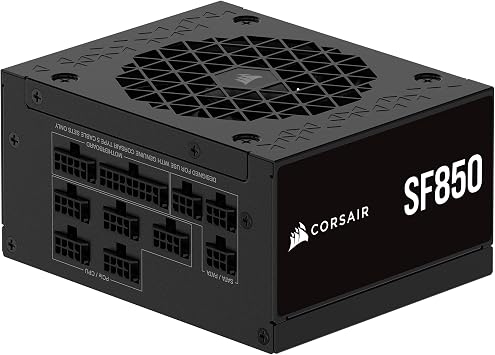 CORSAIR SF850 2024 Model ATX3.1 Compatible 850W SFX Format Full Modular PC Power Supply Unit CP-9020256-JP
