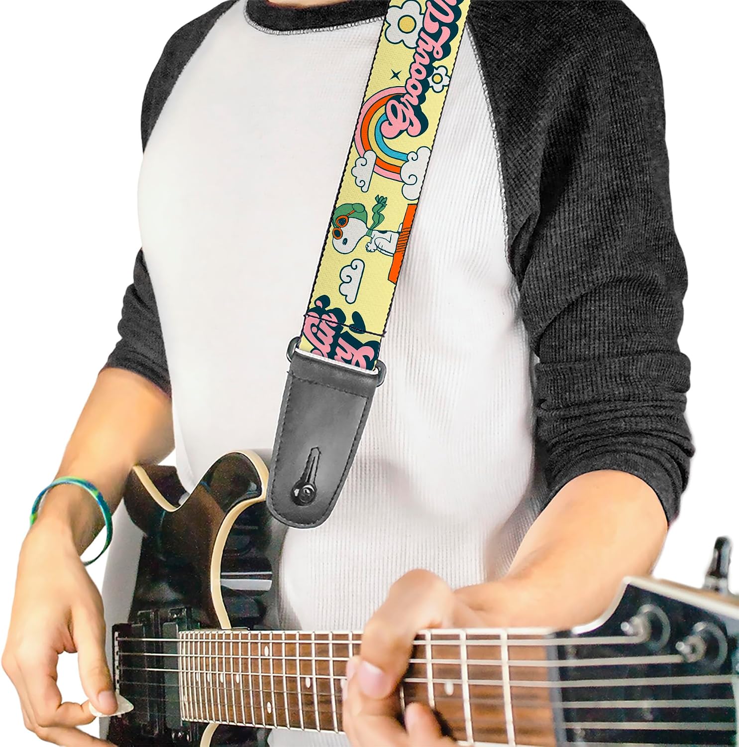 Buckle-Down Peanuts Guitar Strap image 2