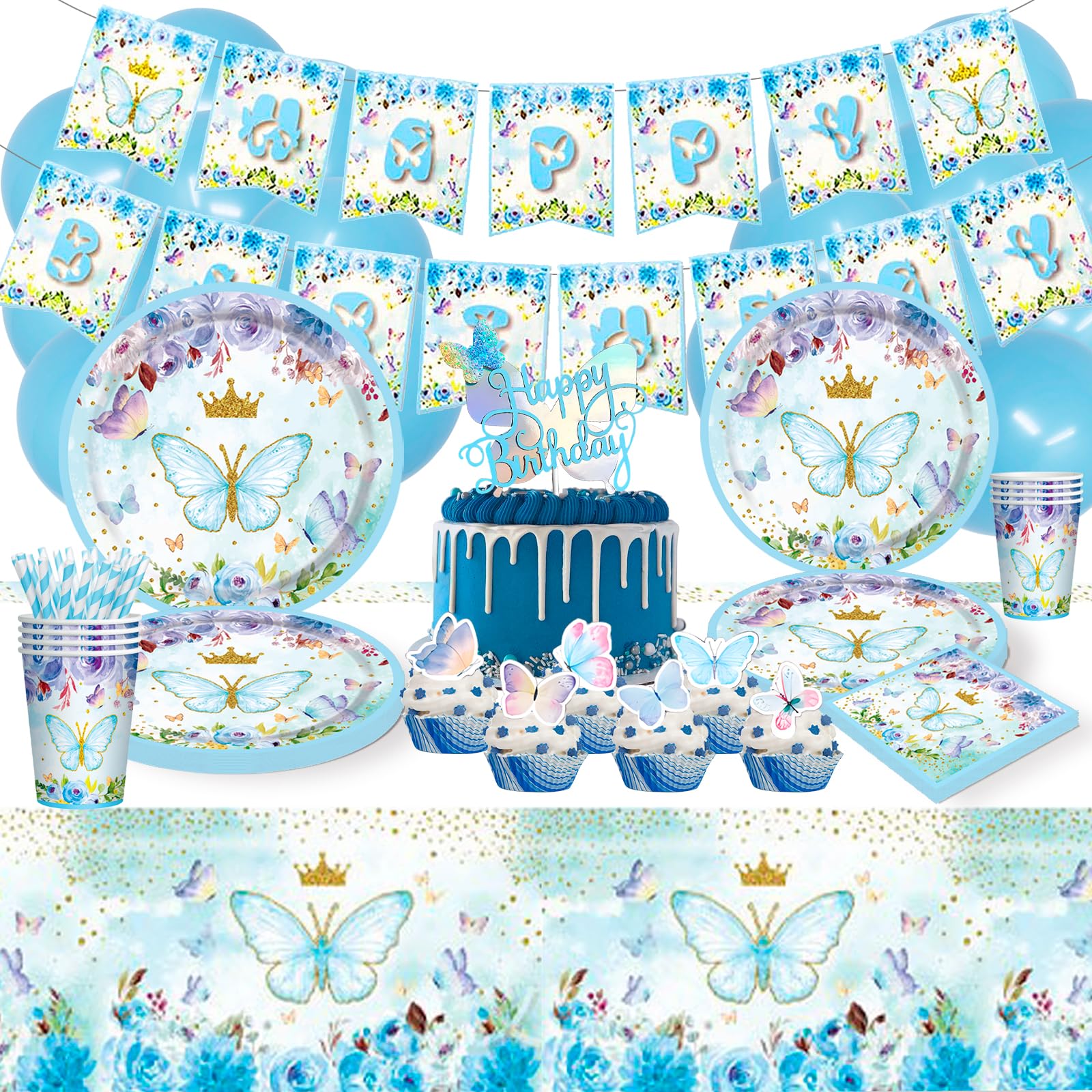 Papillon Decoration Décoration D'anniversaire Papillon - Set Ballons 5 Ans - Violet - Fée Ballon Aid Papillon Decoration Décoration D'anniversaire Papillon - Set Ballons 5 Ans - Violet - Fée Ballon Aid