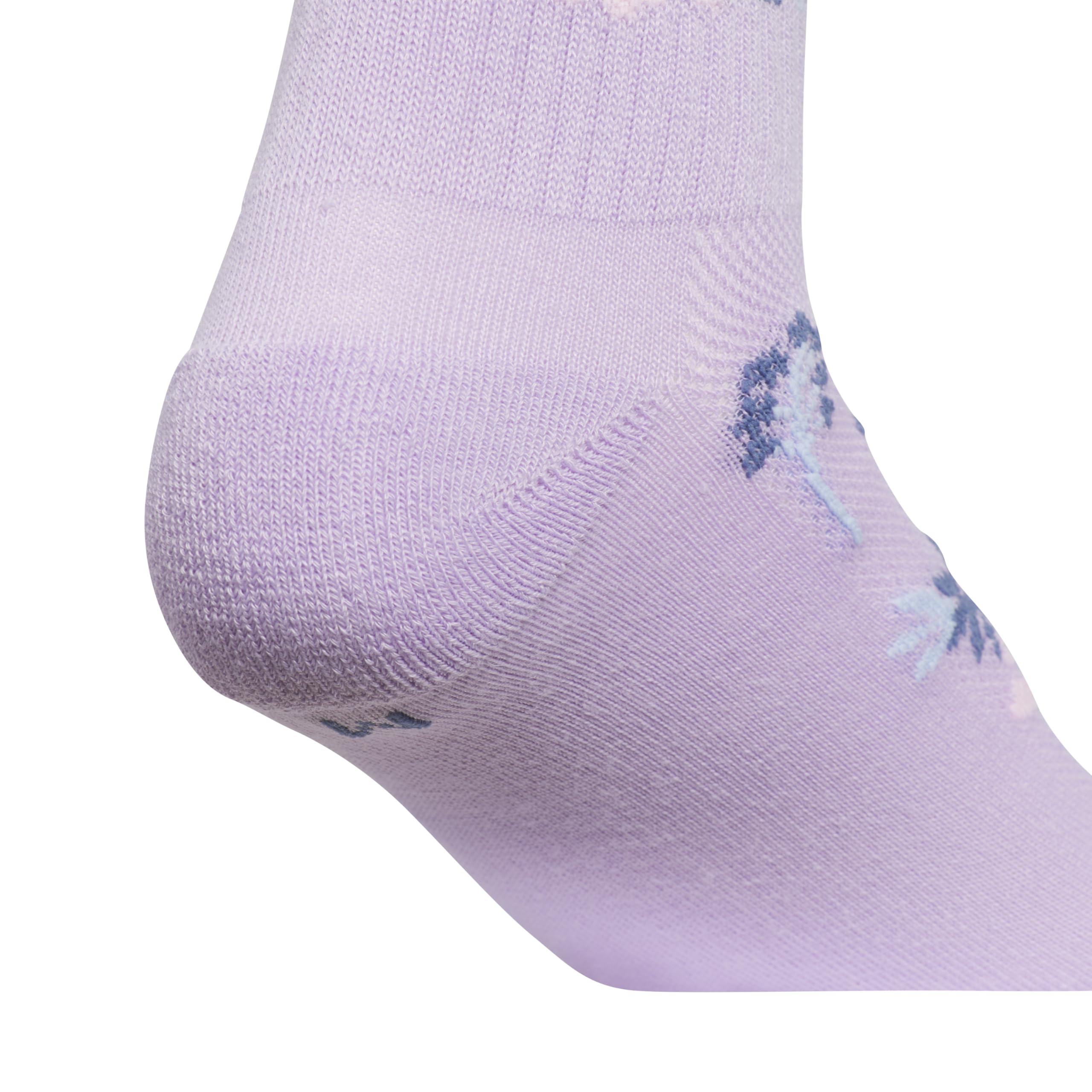 adidas Gepolsterte Socken für Mädchen, 6 Stück, Viertelviertelsocken (6 Stück)