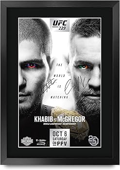Amazon.co.jp: HWC Trading UFC 229 ファイト ハビブ ヌル