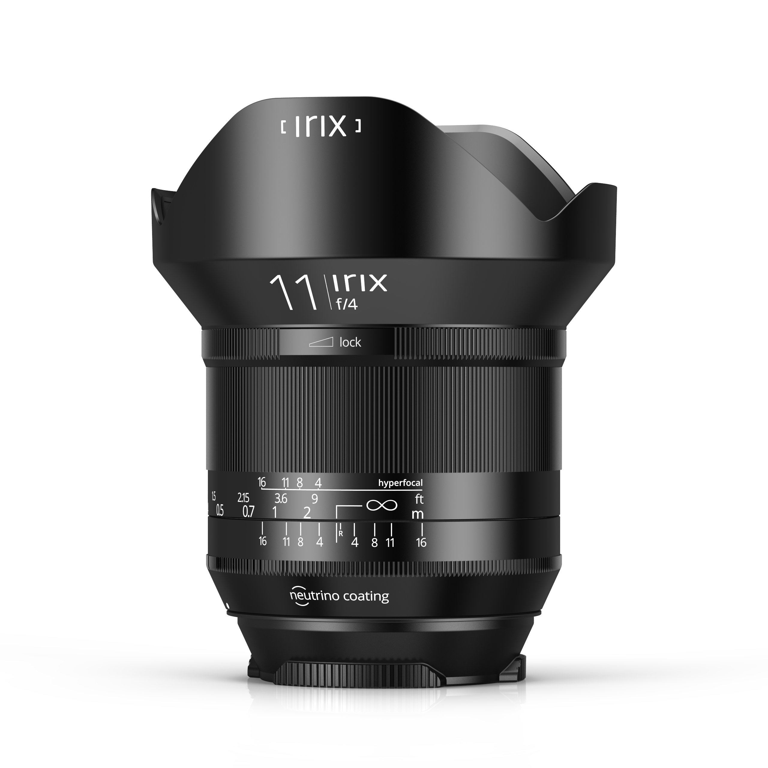 Irix IL-11BS-NF obiektyw ultraszerokokątny Blackstone 11 mm"f4" do Nikon F (pełnoklatkowy, podświetlany napis, zoptymalizowany pierścień ogniskowy), czarny