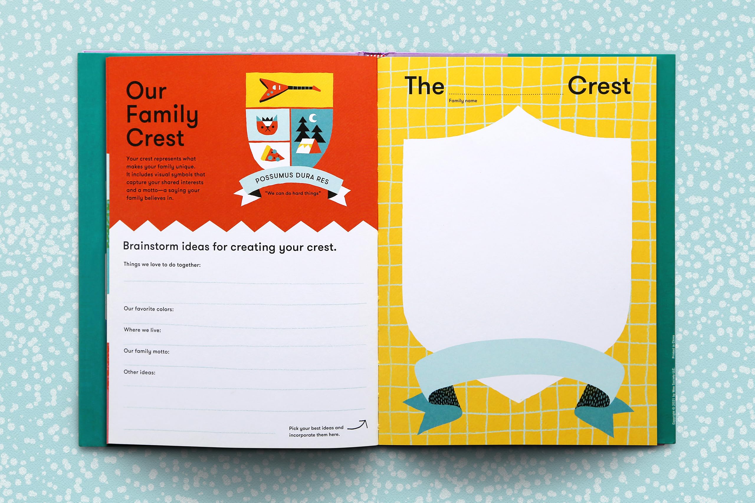 Us: A Compendium: A Fill-In Journal for Kids and Their Grown-ups (Wee Society)