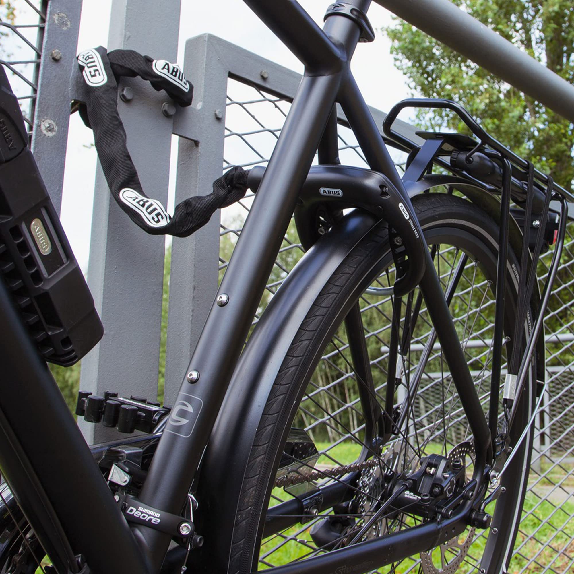 Lucchetto ABUS 5950 R Per Biciclette - Nero, Chiavistello 8,5mm, Cilindro Plus Con 2 Chiavi - Foto 7