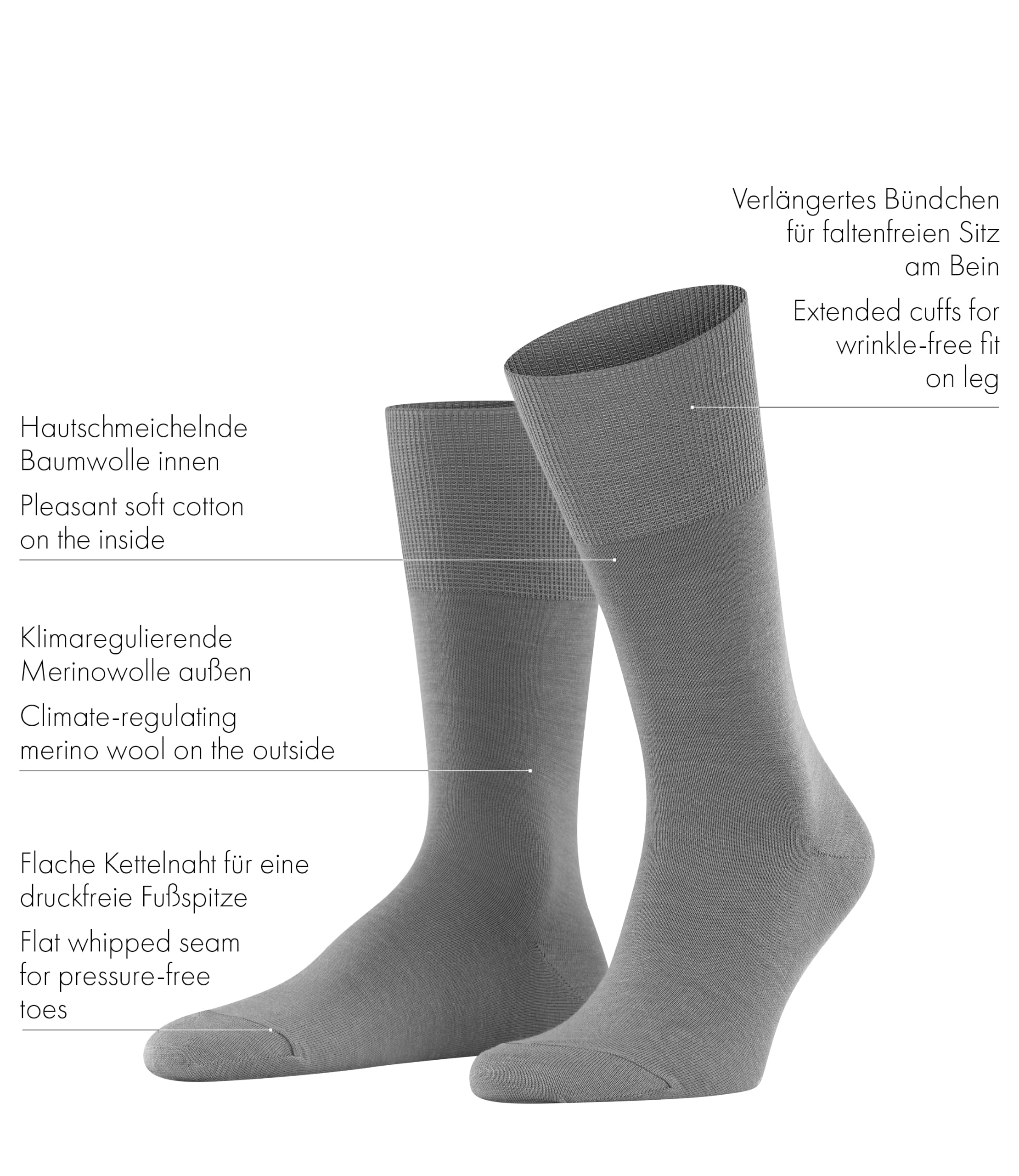 Falke Airport 3-Pack Socken black box (3281) – Bild 6