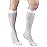 Truform Sheer Compression Stockings, 15-20 mmHg, Women\'s Knee High Length, 20 Denier, White, X-Large