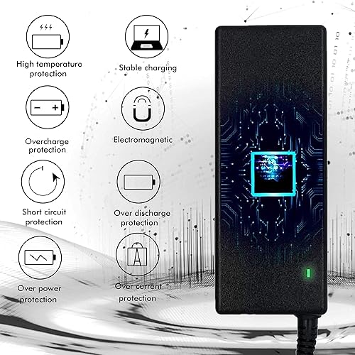 Miniatura 6 de Cargador para portátil Asus cargador universal de repuesto, VivoBook 15, cable de alimentación ZenBook Chromebook con 5 puntas