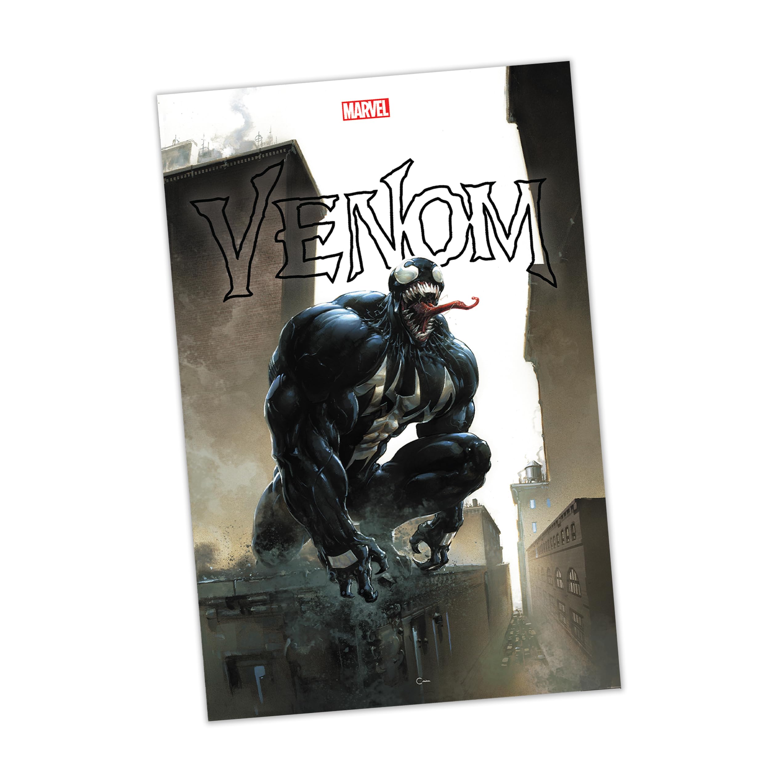 McFarlane Toys - Marvel Venom - Coleccionable a Escala 1:6 con Escena y cómic (Venom #5)