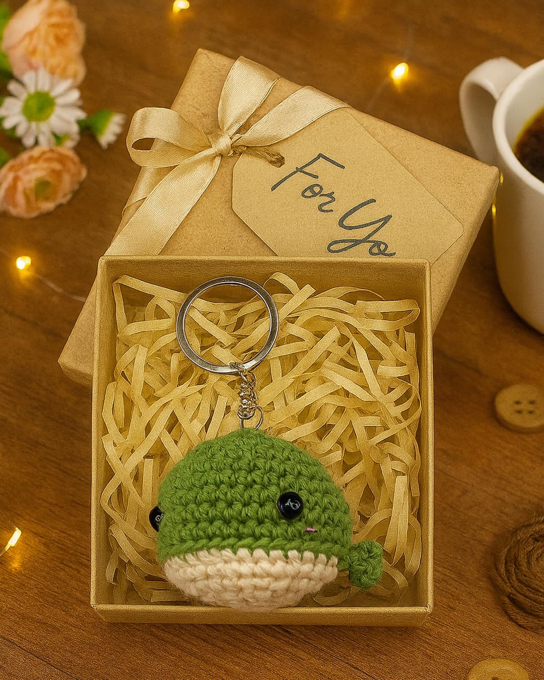 Iris Art Baby Whale Crochet Kit, Green Amigurumi Keychain, Complete DIY Set with Yarn and Tools, Ages 12+-image-38