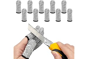 10 Pcs Finger Cots: Ultimate Cut Protection for Your Fingers