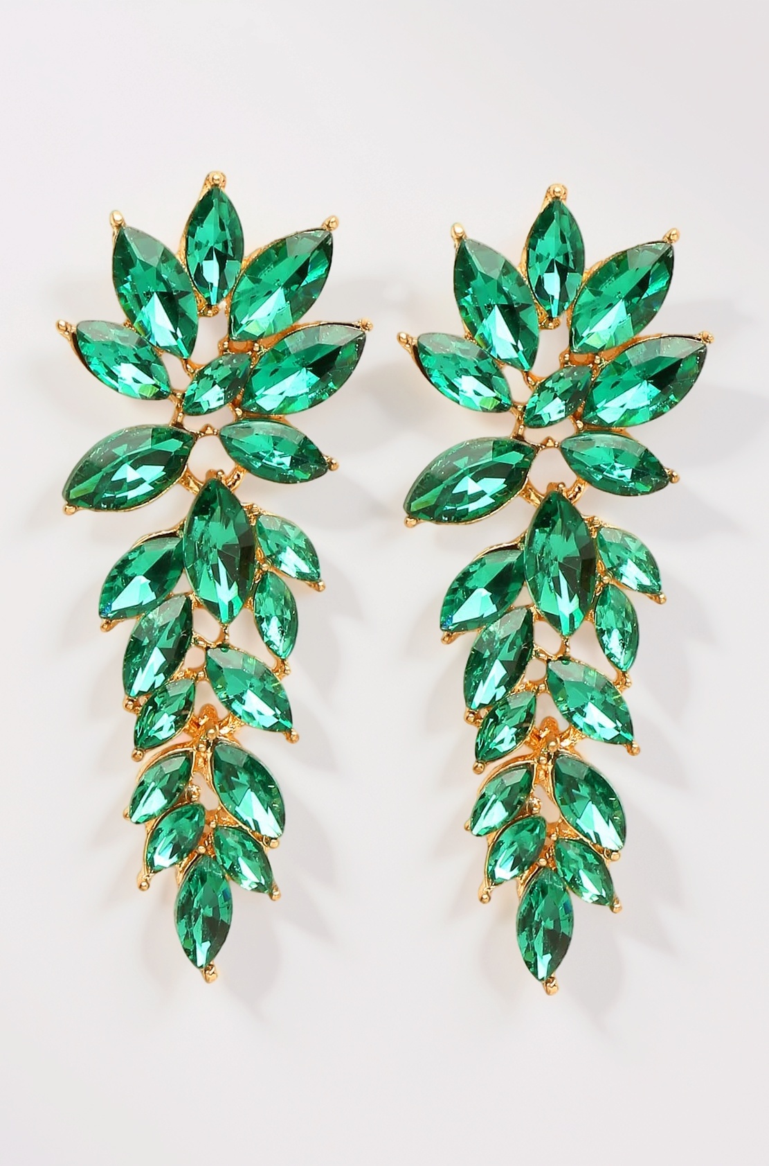 YouBella Fashion Jewellery Earings Drop and Dangler Ear rings Crystal Earrings for Girls and Women