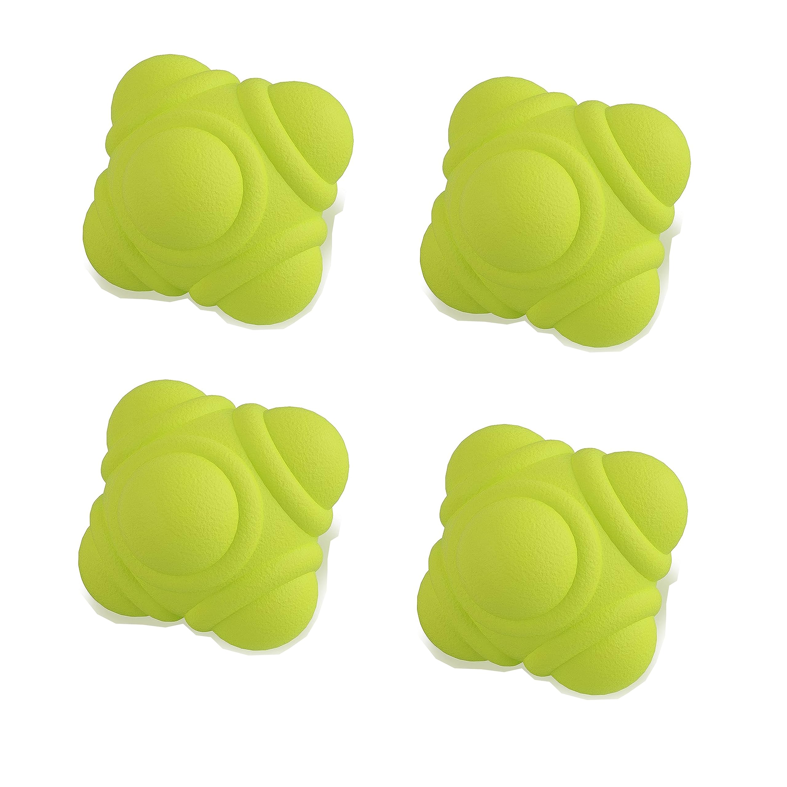 SUPRO Health and Yoga Rubber Reaction Ball for Improving Agility, Reflexes and Hand-Eye Coordination Skills Pack of 4 (B0CGVH9NLC) Amazon Price History, Amazon Price Tracker