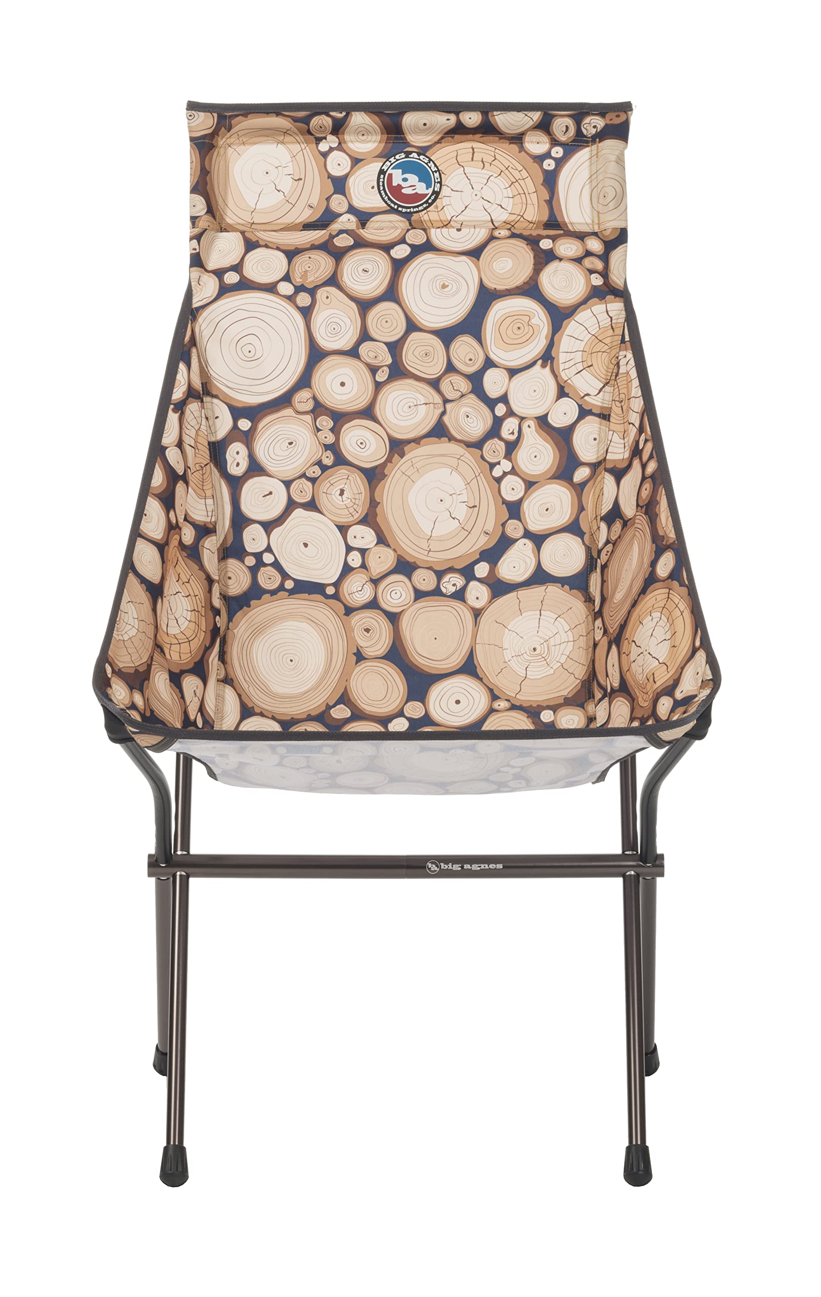 Big Agnes Big Six Camp Chair - Deluxe Comfort for Your Outdoor Adventures | Lightweight, Packable & Portable Camping Chair | Tall Back, Wide Seat |