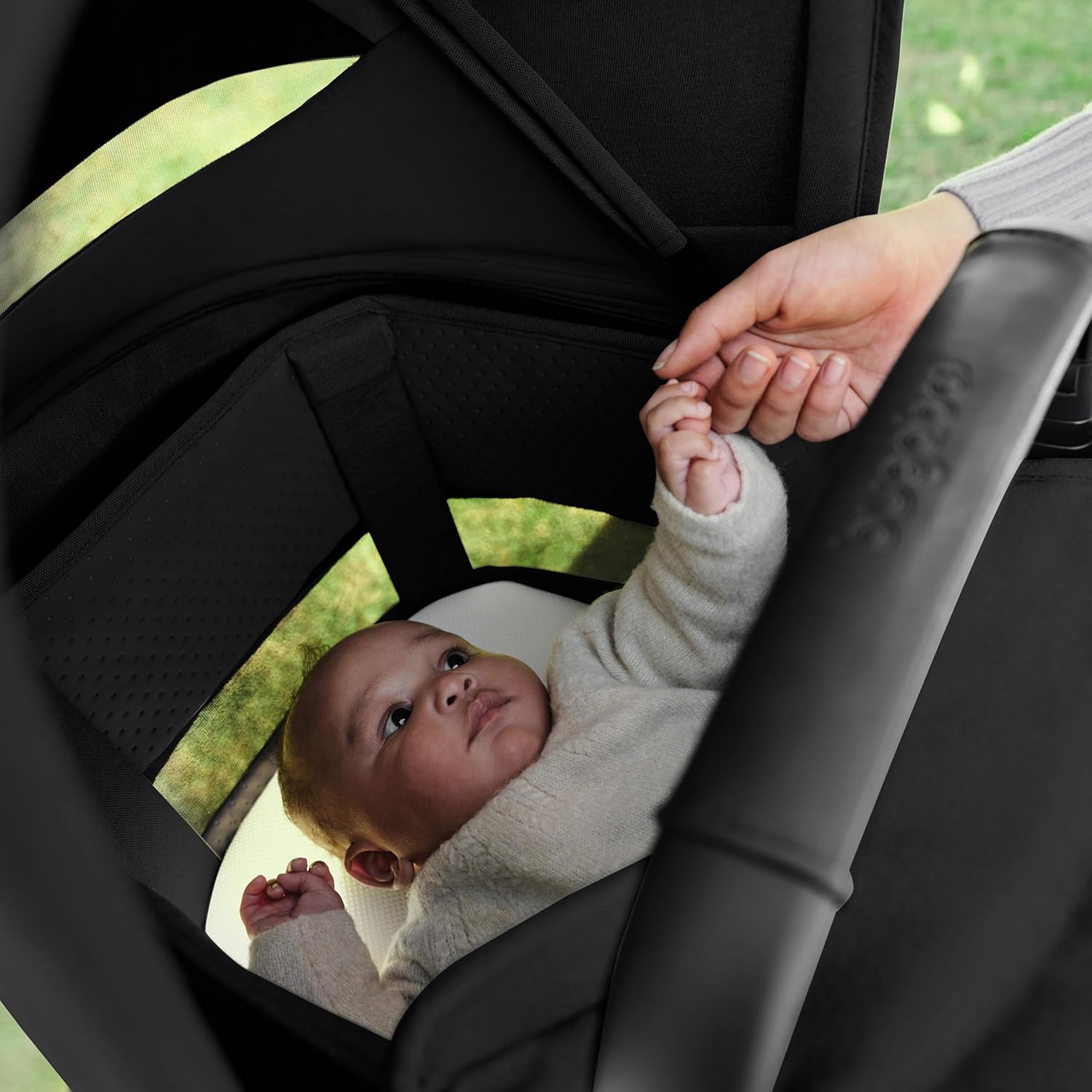 Bugaboo Fox 5 Renew Full Size All Terrain Premium Stroller from Newborn to Toddler - Heritage Black