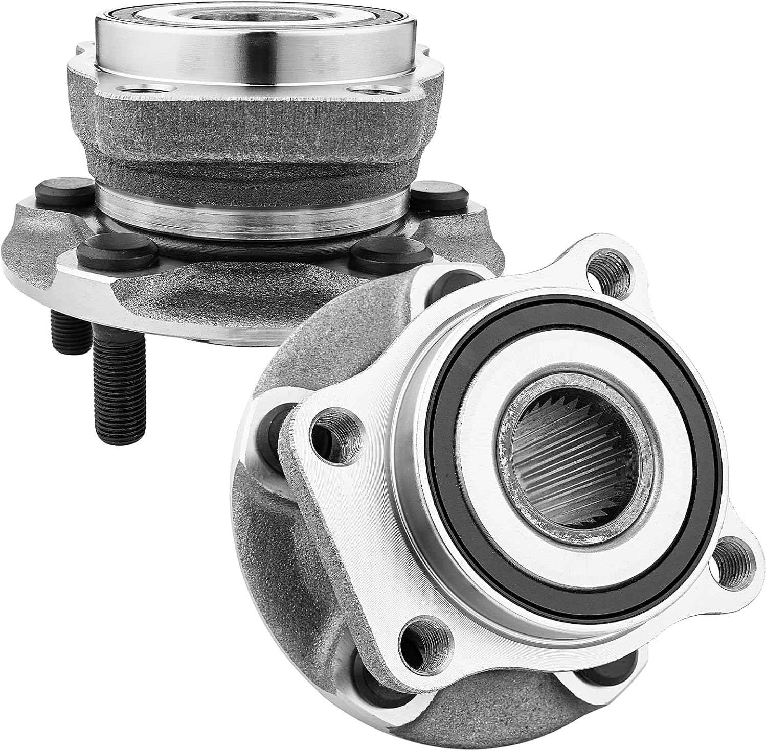 JLEO 513303 (Pair) Front Wheel Bearing and Hub Assembly for 2009-2014 Subaru Forester,2008-2014 Subaru Impreza,2013-2014 Subaru WRX/XV Crosstrek