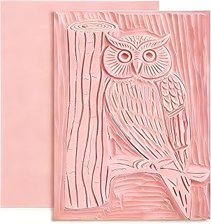 Linoleum Blocks for Printmaking, Pink Rubber Stamp Carving Blocks Rubber Carving Blocks Linocut Block for Stamp Maker Printmaking Supplies (Pink - 2 Pack)