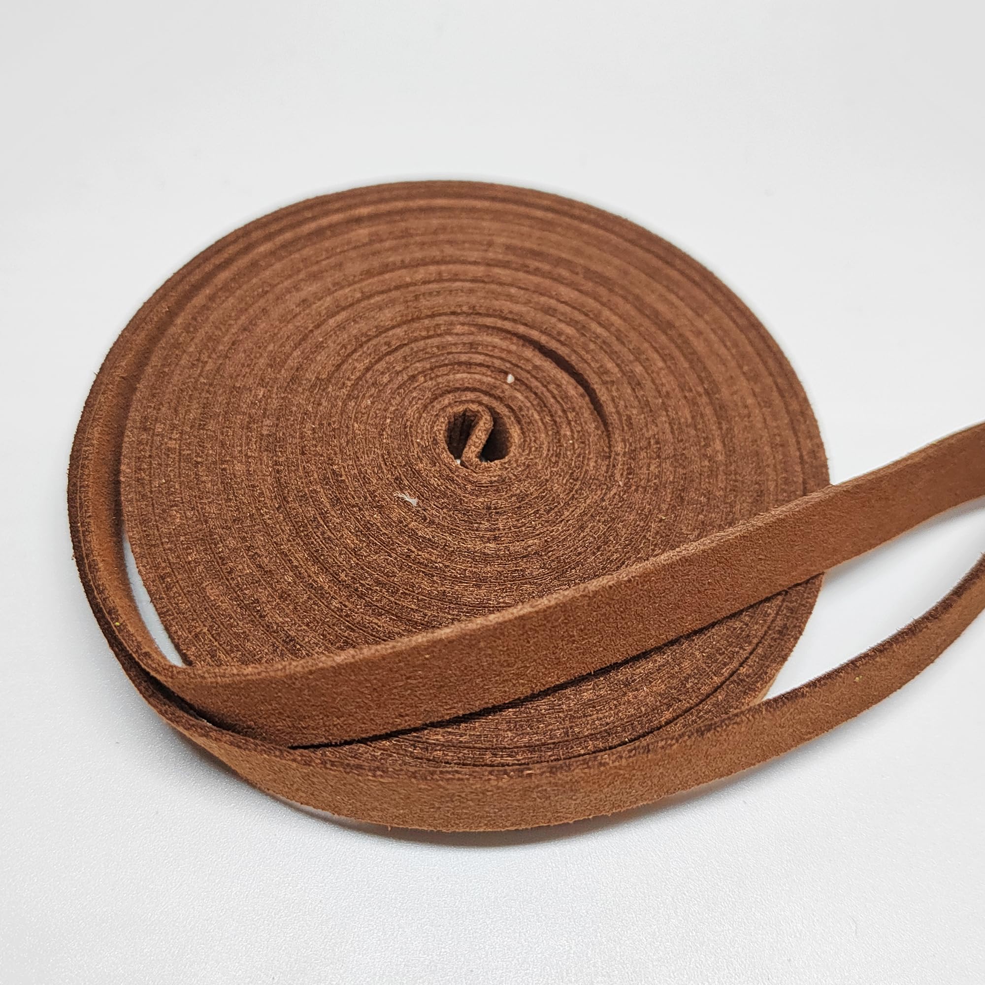 Leather ito sageo Wrapping Cord for Japanese Samurai wakizashi Tanto Katana Sword Tsuka Handle (Coffee Color)